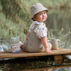 BA - Pond Friends Organic Muslin Camp Shirt & Linen Overall Shorts