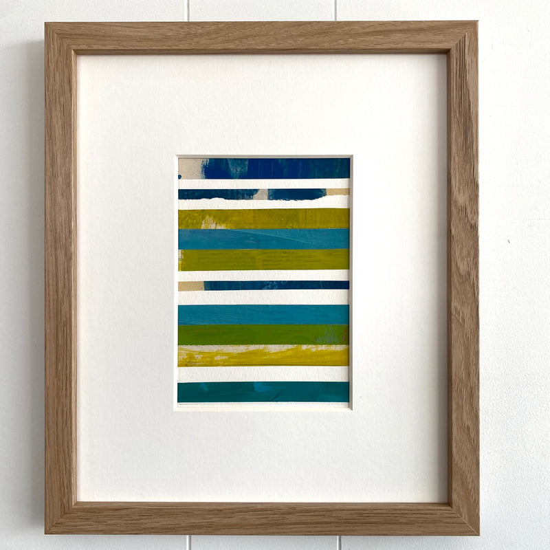 Marine Layer: Spring Stripes No. 4 by Ruth Magnusson