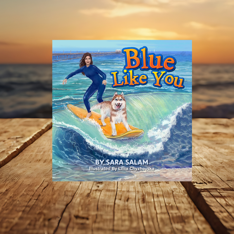 Blue Like You, A Children's Book by Sara Salam (Hard Cover)