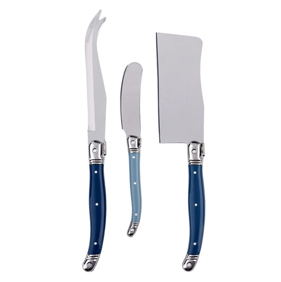 Blue Charcuterie Knives - Set of 3