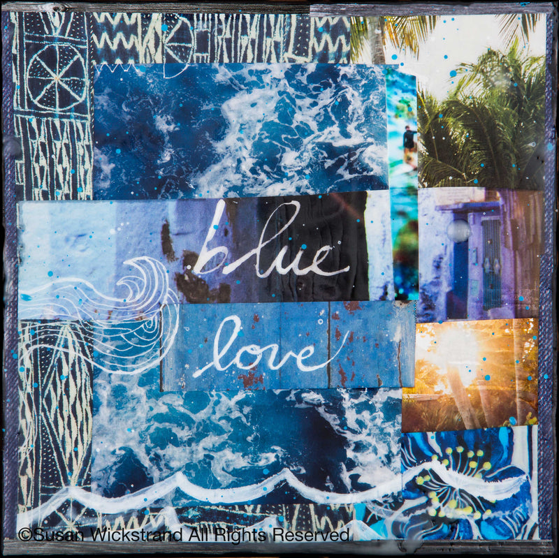 Blue Love by Susan Wickstrand