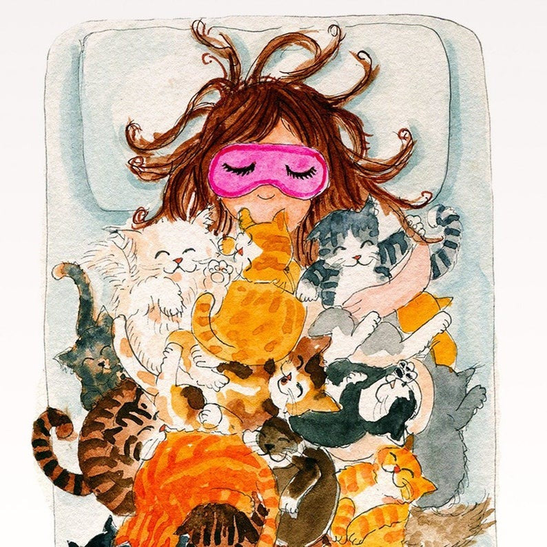 SP | Crazy Cat Lady Birthday Card