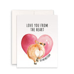 SP - Corgi Bottom Love You Card