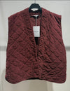 CC QUILTED COURDEROY VEST