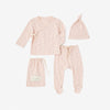 BA - ORGANIC COTTON POINTELLE LAYETTE 3 PC GIFT SET