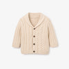 BA - Rainy Day V-Neck Horseshoe Cable Cardigan