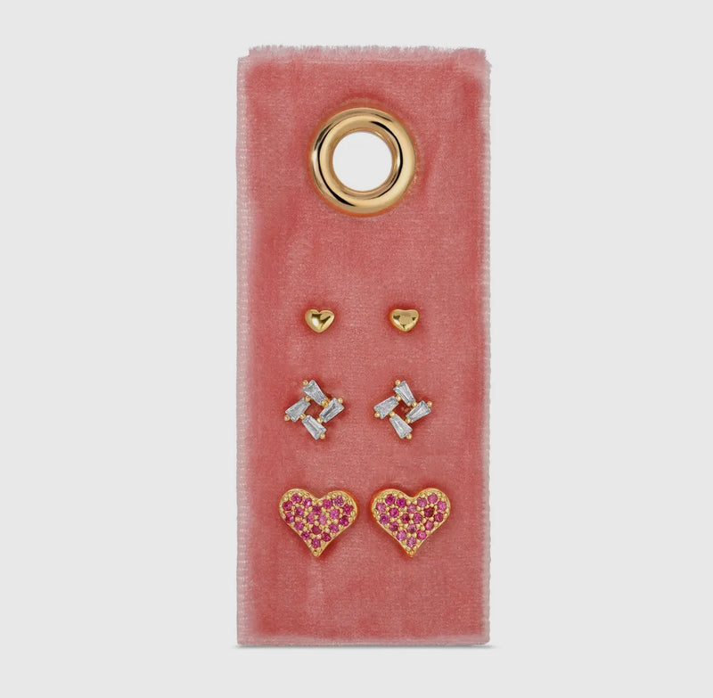 CC 3pc earring set