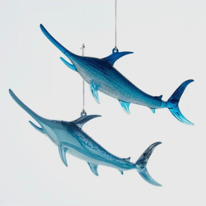 CC KURT ADLER ACRYLIC SWORDFISH ORNAMENT