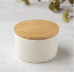 BC Nordic white 3 wick ceramic