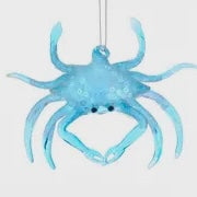 CC KURT ADLER HAND BLOWN GLASS CRAB ORNAMENT