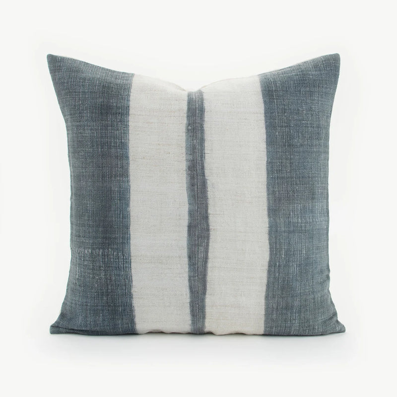 BB - "Kona" Blue Gray Vintage Pillow