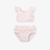BA- PINK SEA MAGIC BABY RUFFLE TWO-PIECE SWIMSUIT