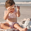 BA- PINK SEA MAGIC BABY RUFFLE TWO-PIECE SWIMSUIT