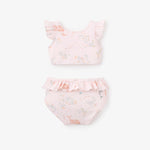 BA- PINK SEA MAGIC BABY RUFFLE TWO-PIECE SWIMSUIT