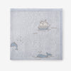 BA - SEA CREATURE COTTON KNIT BLANKET