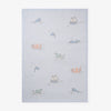 BA - SEA CREATURE COTTON KNIT BLANKET