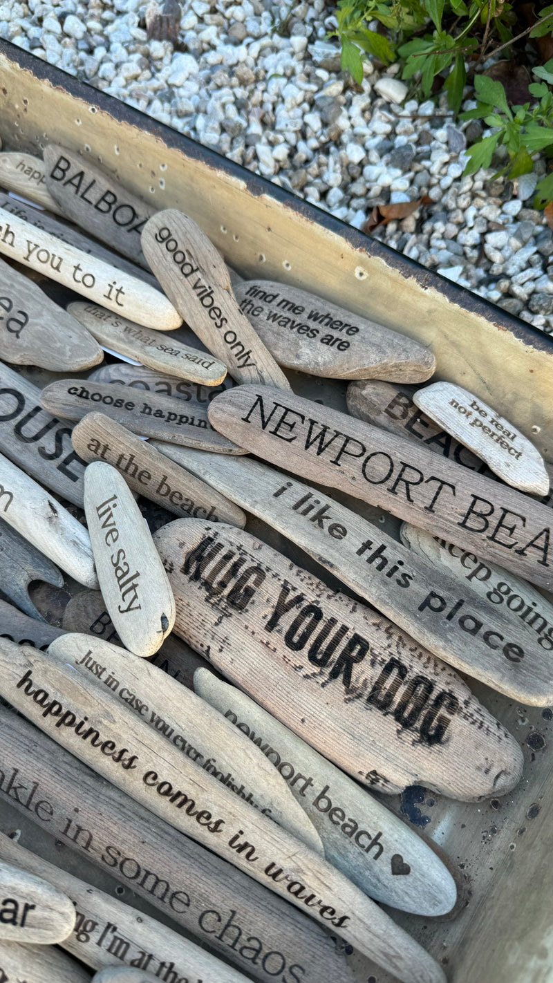 D Engraved Driftwood