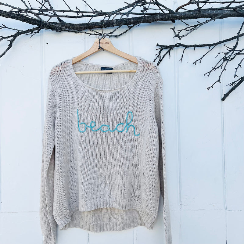 VH-WS121 To The Beach Sweater