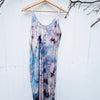 VH-1489 Ice Dyed Maxi Bias Slip Dress