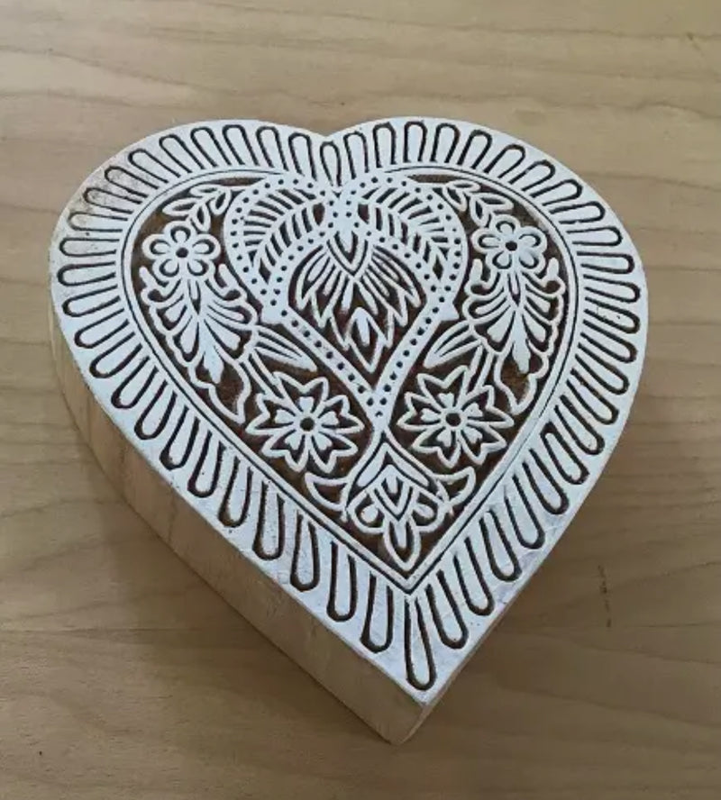 PAR Woodblock 6" Heart