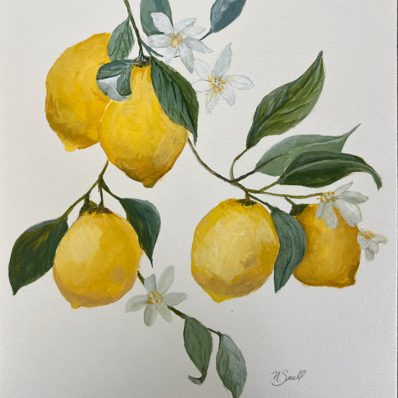 WS Botanical-Lemons by Nancy Snell