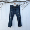 VH-Silver Patched Jeans