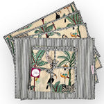 PAR Napkin Ivory Jungle, Set of 4