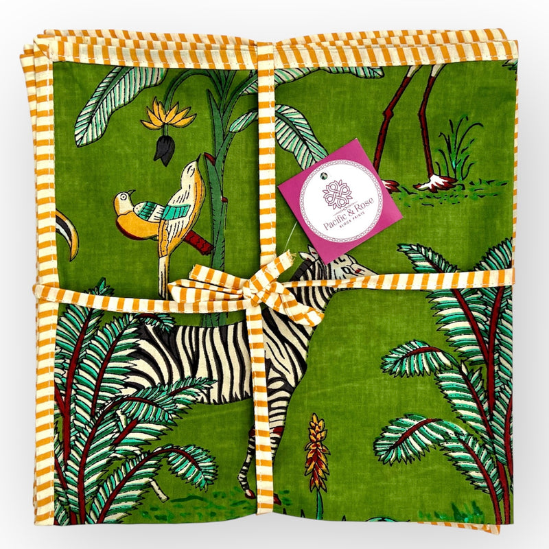 PAR Napkin Green Jungle, Set of 4