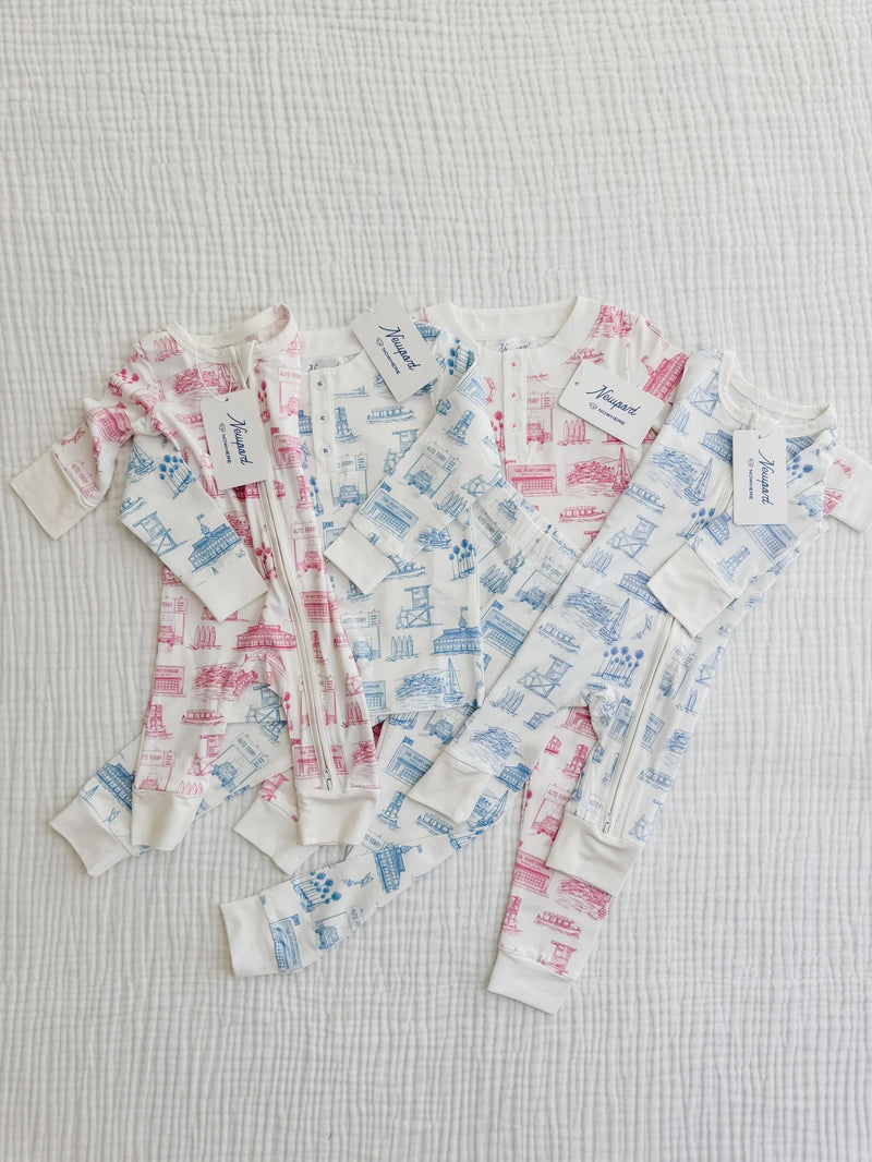 BA - Newporter Pajamas - Bamboo Rompers & Organic Cotton Pajamas