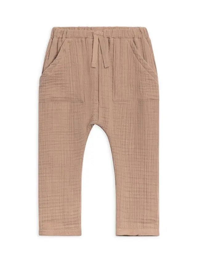 BA - Organic Landon Seersucker Button Down and Sully Muslin Pant Set