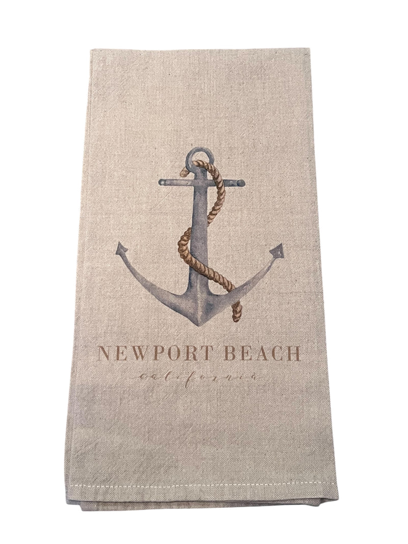 NS Anchor Location Tea Towel