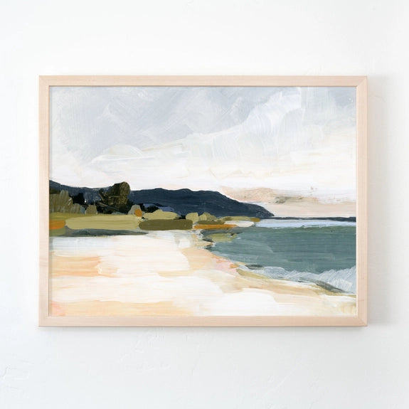 "North Shore" Framed Art Print