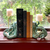 Aqua Green Octopus Bookend