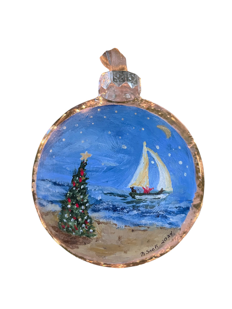 NSFA Christmas Hand Painted Ornament