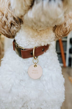 SP - Handmade Leather Dog Tag