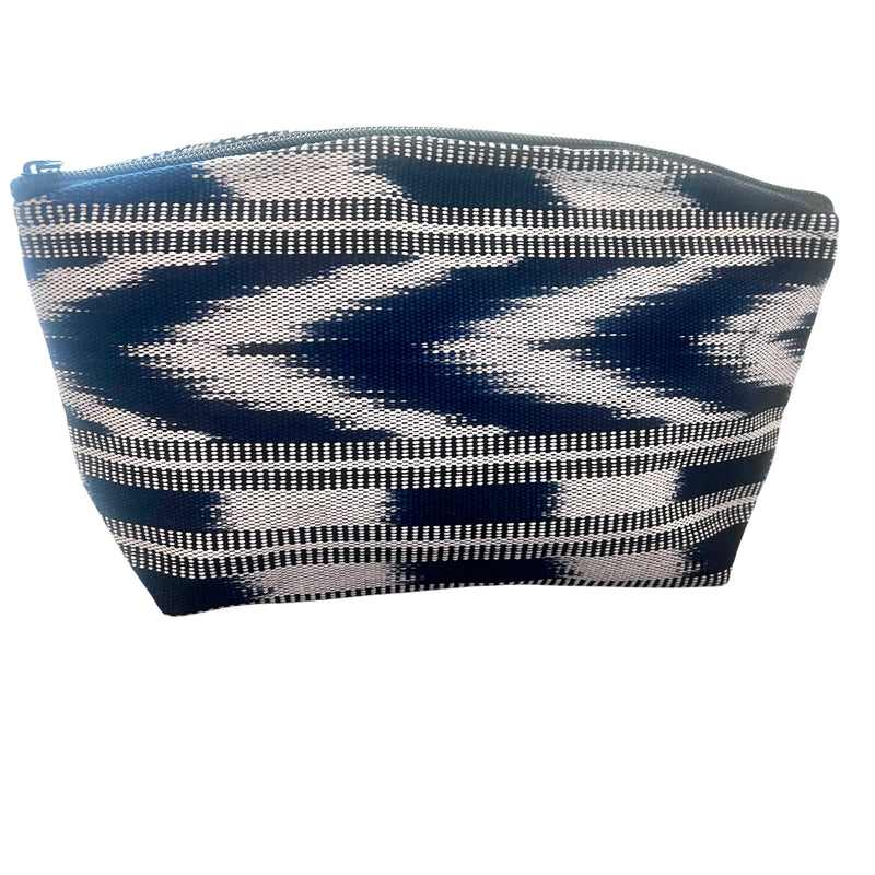 PAR Cosmetic Bag - hand-loomed Ikat