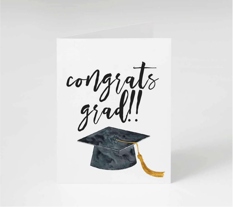 D Congrats Grad Card