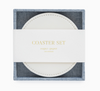 Coaster Set, Chambray