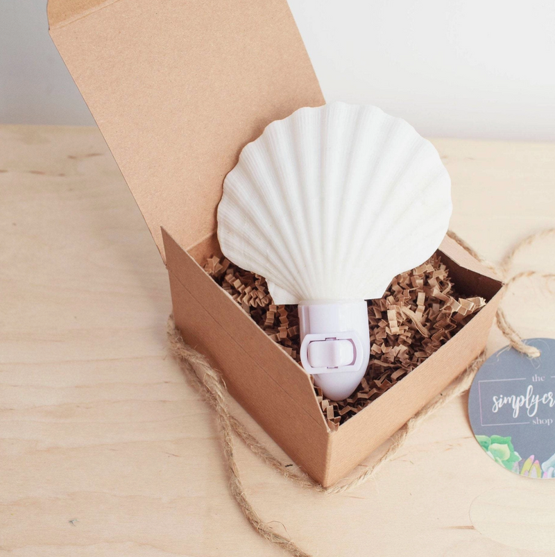 D Scallop Shell Night Light