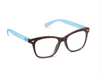 D Peepers Sinclair - leopard tortoise/blue