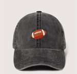 D Embroidered Football Hat