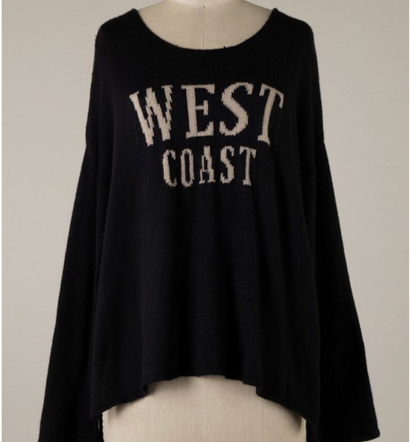 VH- West Coast Black Sweater