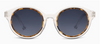 D Peepers Reading SUN Charm - clear