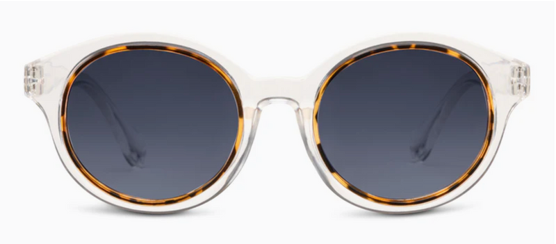 D Peepers Reading SUN Charm - clear