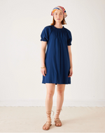 D Veranda Dress - deep navy
