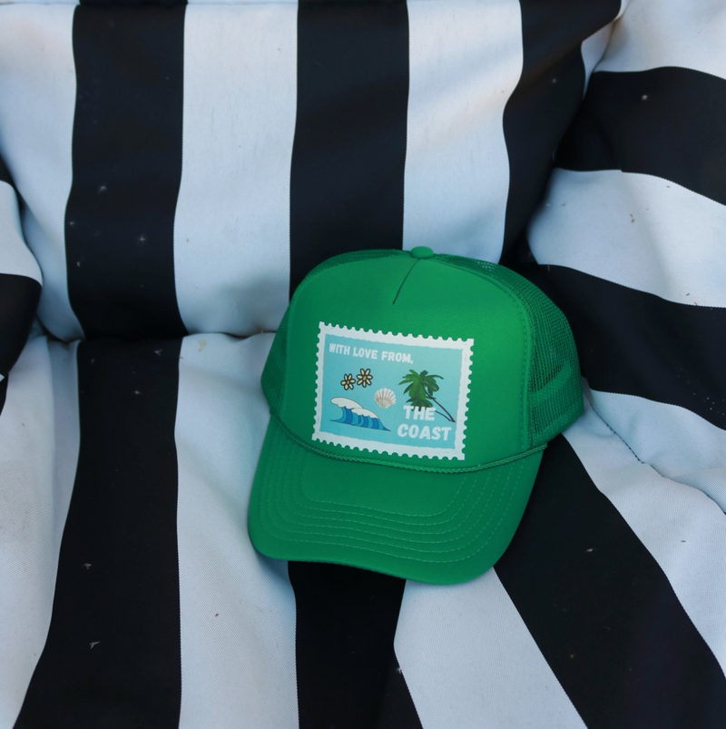 D Love from the Coast Trucker Hat