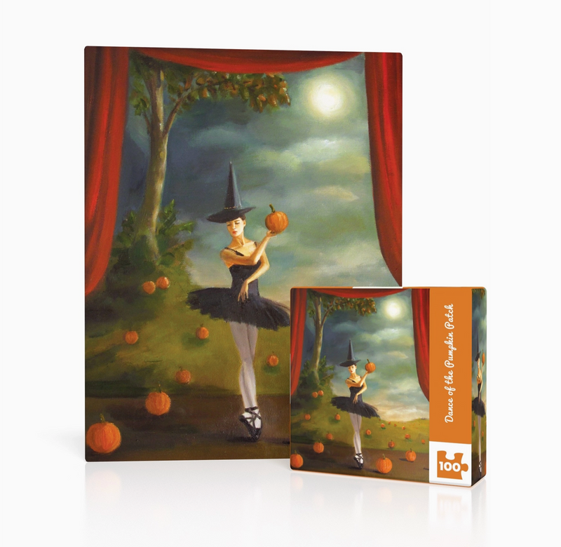 D Dance of the Pumpkin Patch Mini - 100 Piece Mini Puzzle