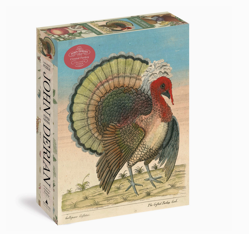 D John Derian Paper Goods: Crested Turkey 1,000-Piece Puzzle