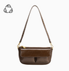 D Aria Espresso Recycled Vegan Shoulder Bag