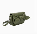 D Faye Olive Recycled Vegan Crossbody Bag